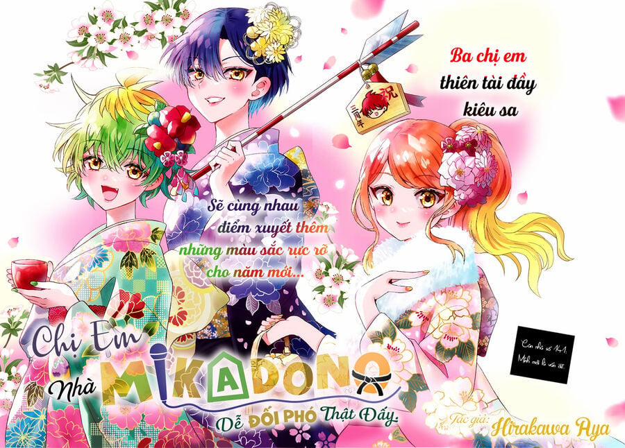 Ba Chị Em Nhà Mikadono Dễ Đối Phó Thật Đấy 141 trang 1