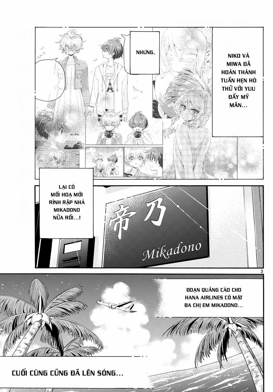 Ba Chị Em Nhà Mikadono Dễ Đối Phó Thật Đấy 141 trang 2