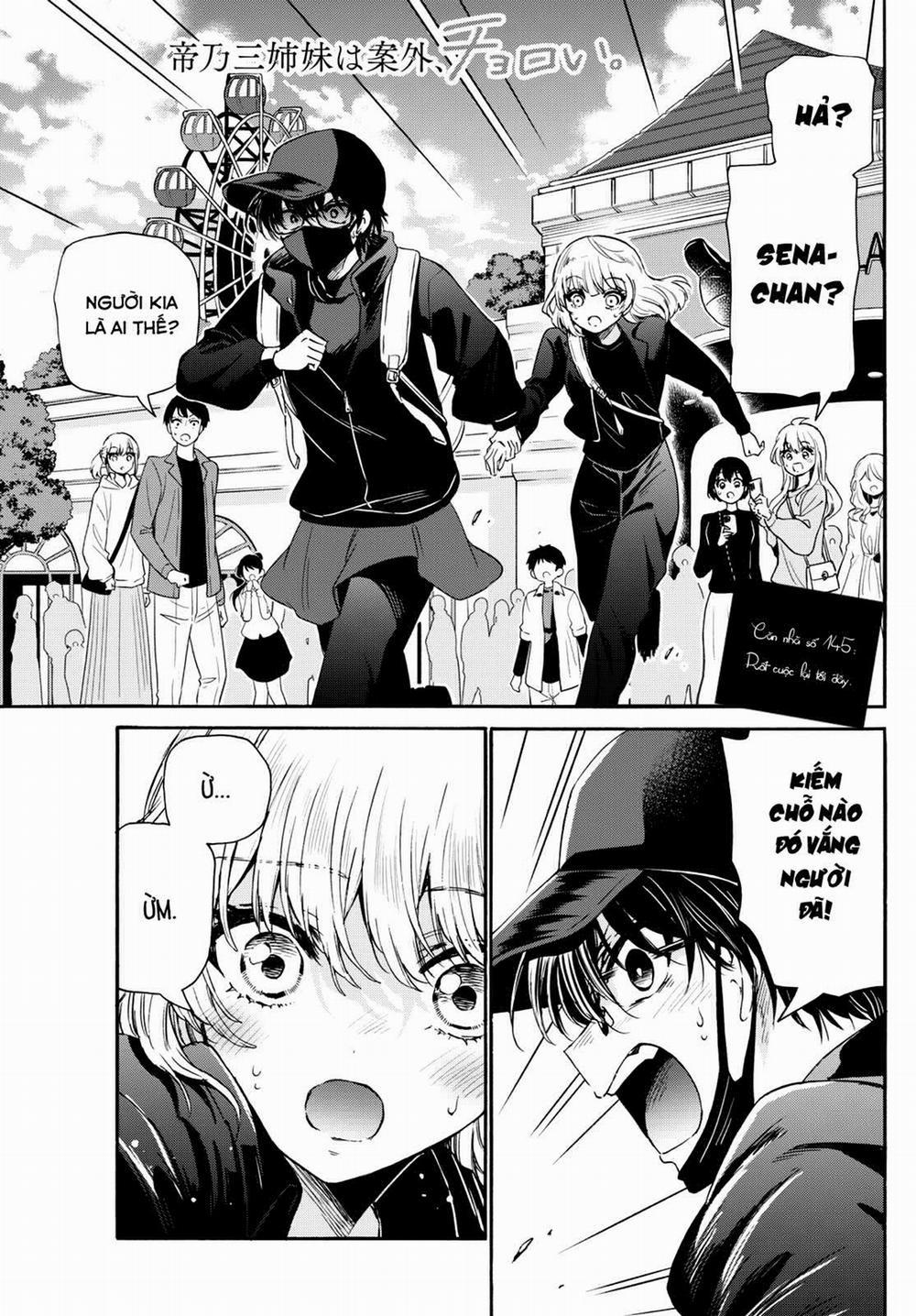 Ba Chị Em Nhà Mikadono Dễ Đối Phó Thật Đấy 145 trang 1