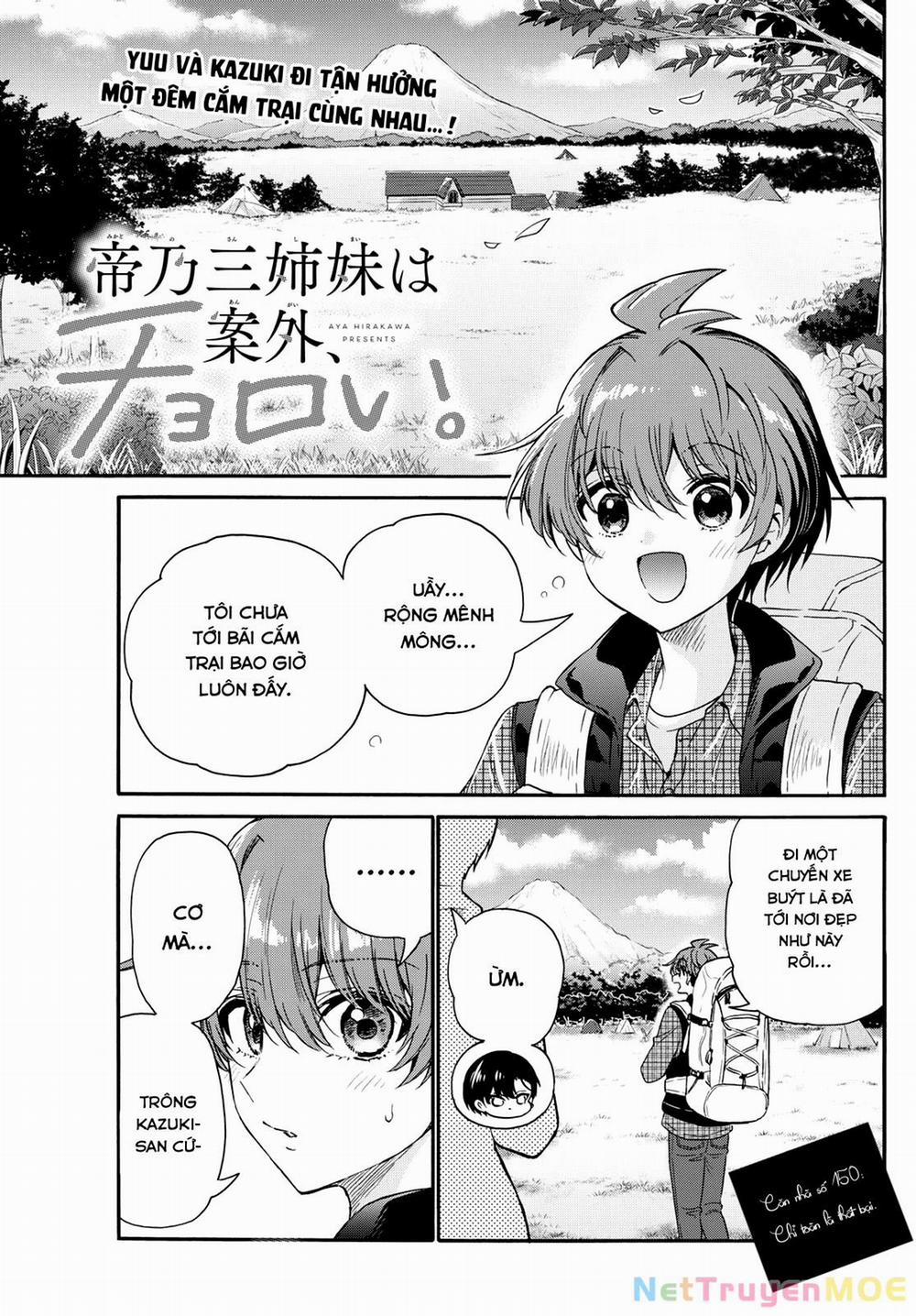 Ba Chị Em Nhà Mikadono Dễ Đối Phó Thật Đấy 150 trang 1