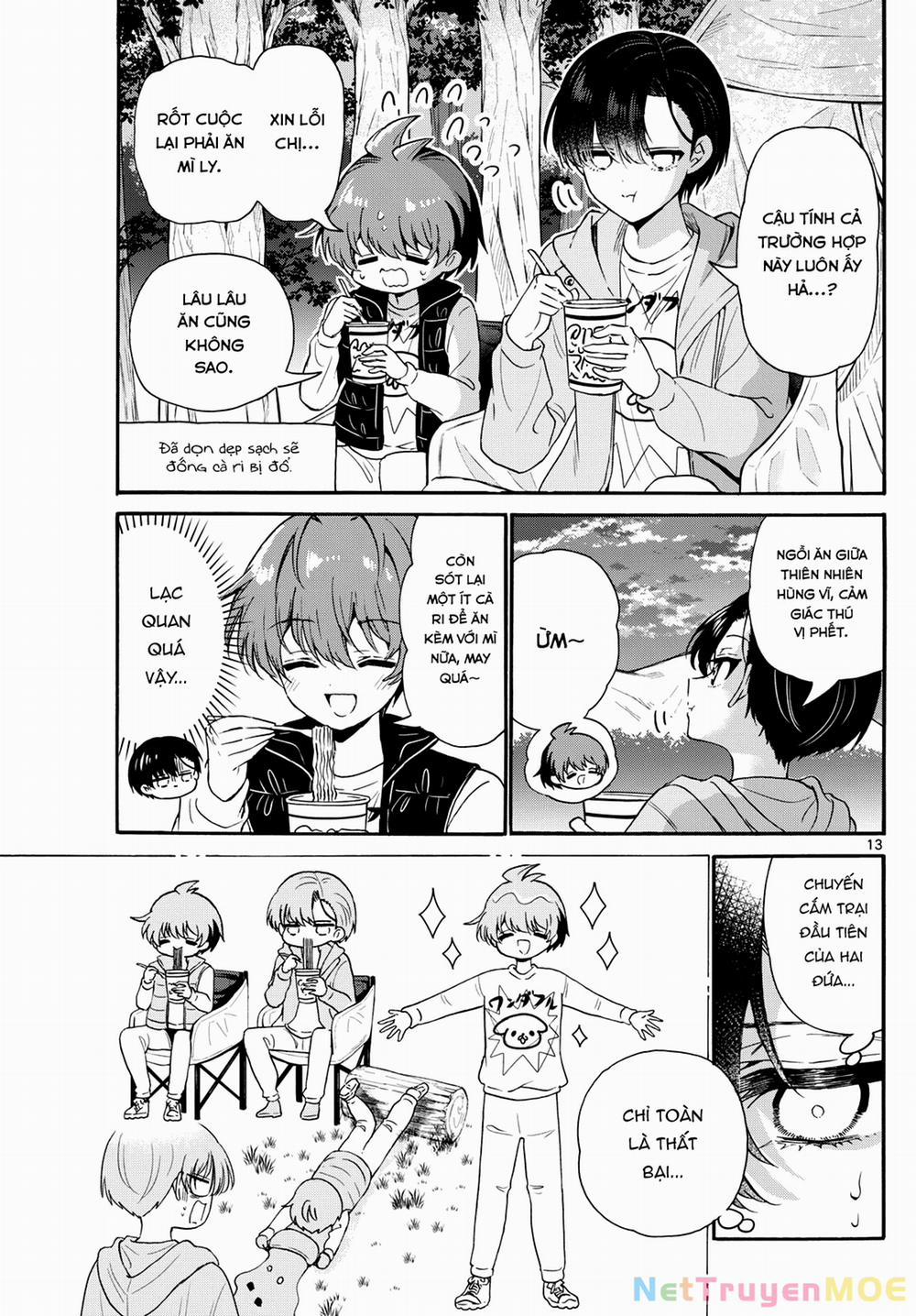 Ba Chị Em Nhà Mikadono Dễ Đối Phó Thật Đấy 150 trang 13