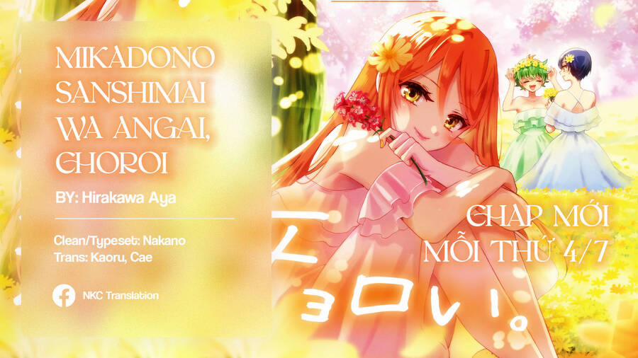 Ba Chị Em Nhà Mikadono Dễ Đối Phó Thật Đấy 16.5 trang 0