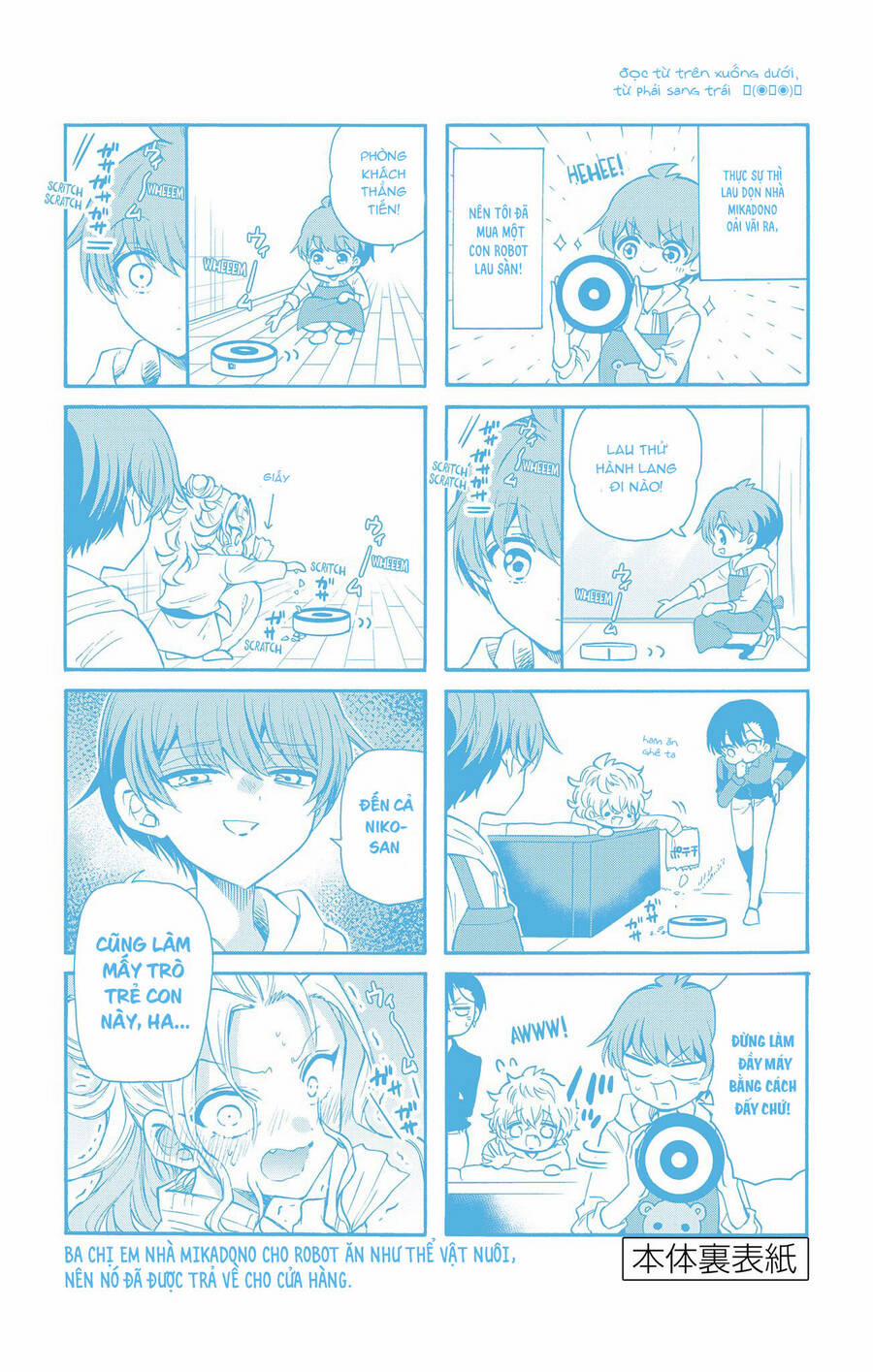 Ba Chị Em Nhà Mikadono Dễ Đối Phó Thật Đấy 16.5 trang 5