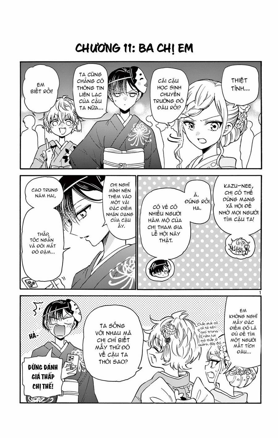 Ba Chị Em Nhà Mikadono Dễ Đối Phó Thật Đấy 16.5 trang 6