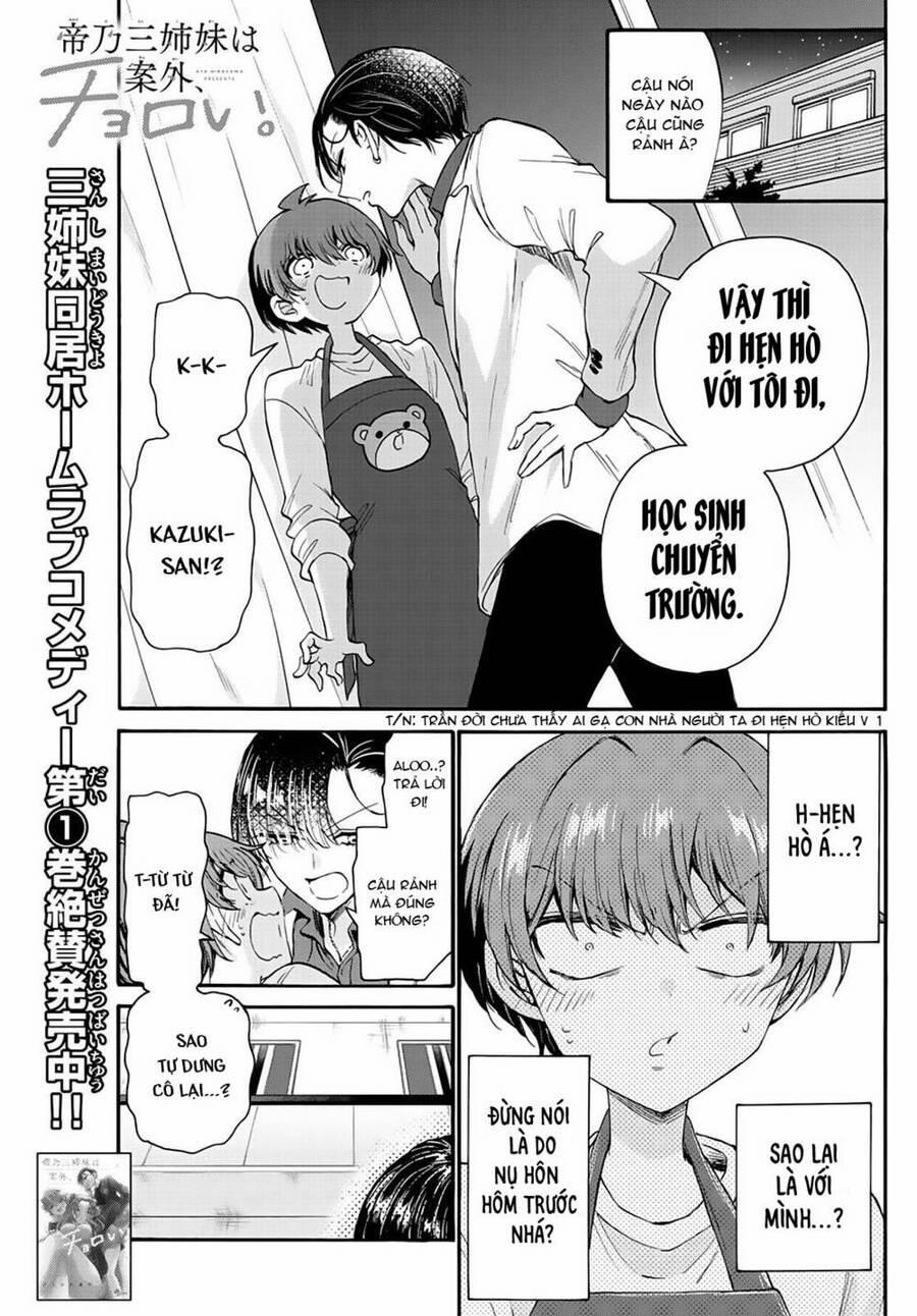 Ba Chị Em Nhà Mikadono Dễ Đối Phó Thật Đấy 18 trang 2