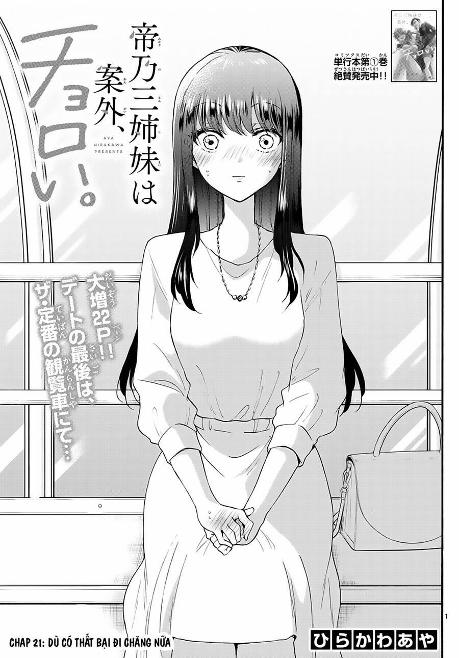 Ba Chị Em Nhà Mikadono Dễ Đối Phó Thật Đấy 21 trang 2