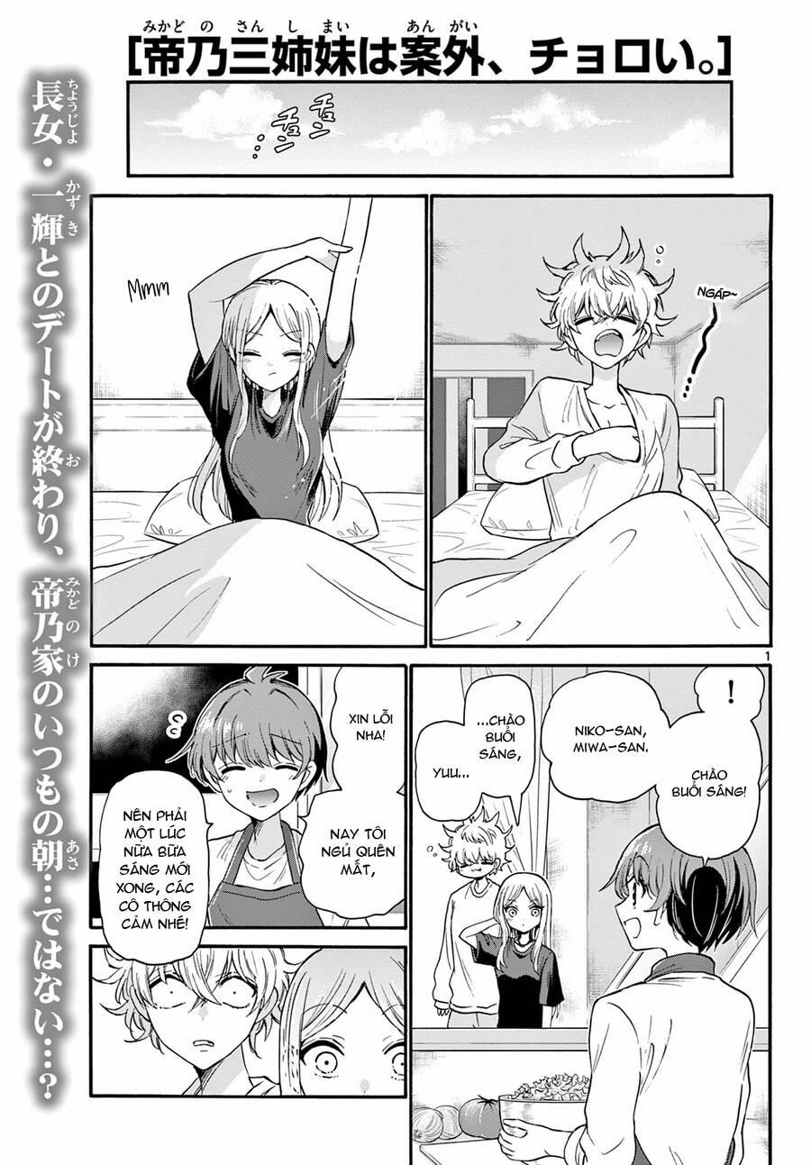 Ba Chị Em Nhà Mikadono Dễ Đối Phó Thật Đấy 23 trang 2