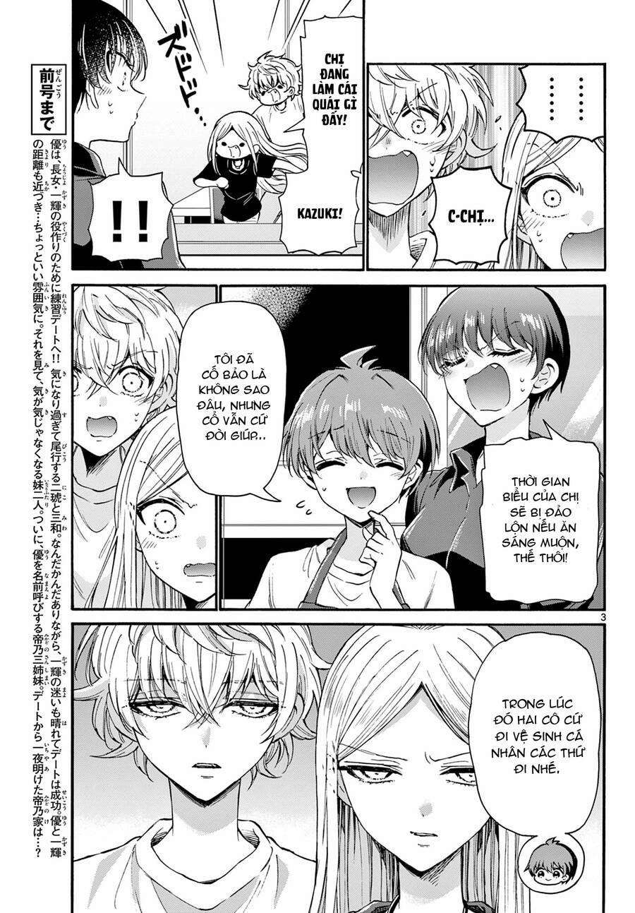 Ba Chị Em Nhà Mikadono Dễ Đối Phó Thật Đấy 23 trang 4