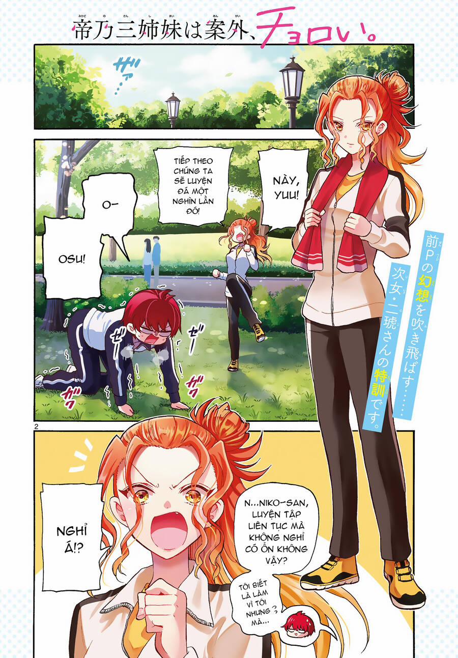 Ba Chị Em Nhà Mikadono Dễ Đối Phó Thật Đấy 28 trang 3