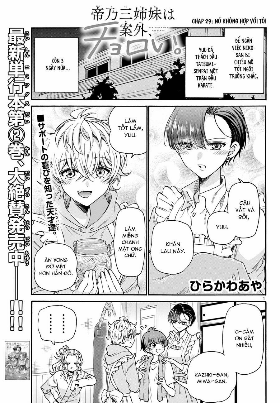 Ba Chị Em Nhà Mikadono Dễ Đối Phó Thật Đấy 29 trang 1