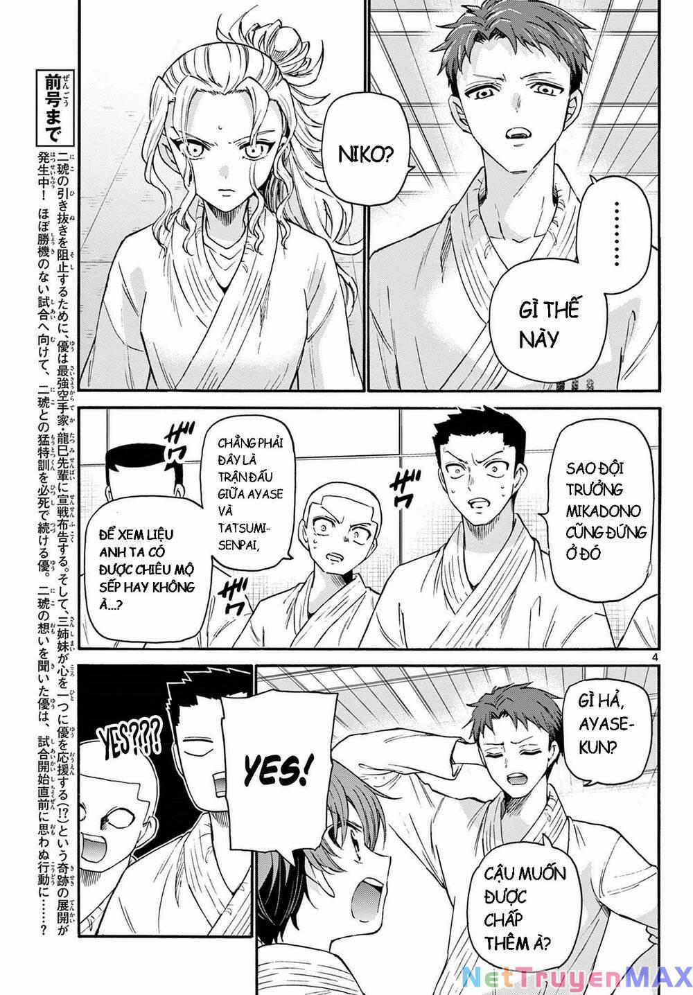 Ba Chị Em Nhà Mikadono Dễ Đối Phó Thật Đấy 30 trang 3