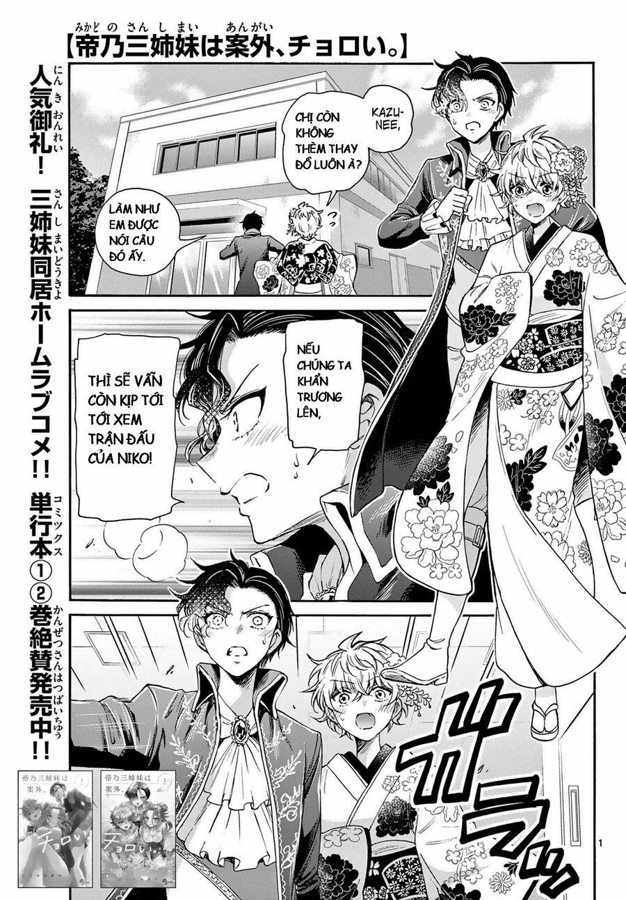 Ba Chị Em Nhà Mikadono Dễ Đối Phó Thật Đấy 32 trang 0