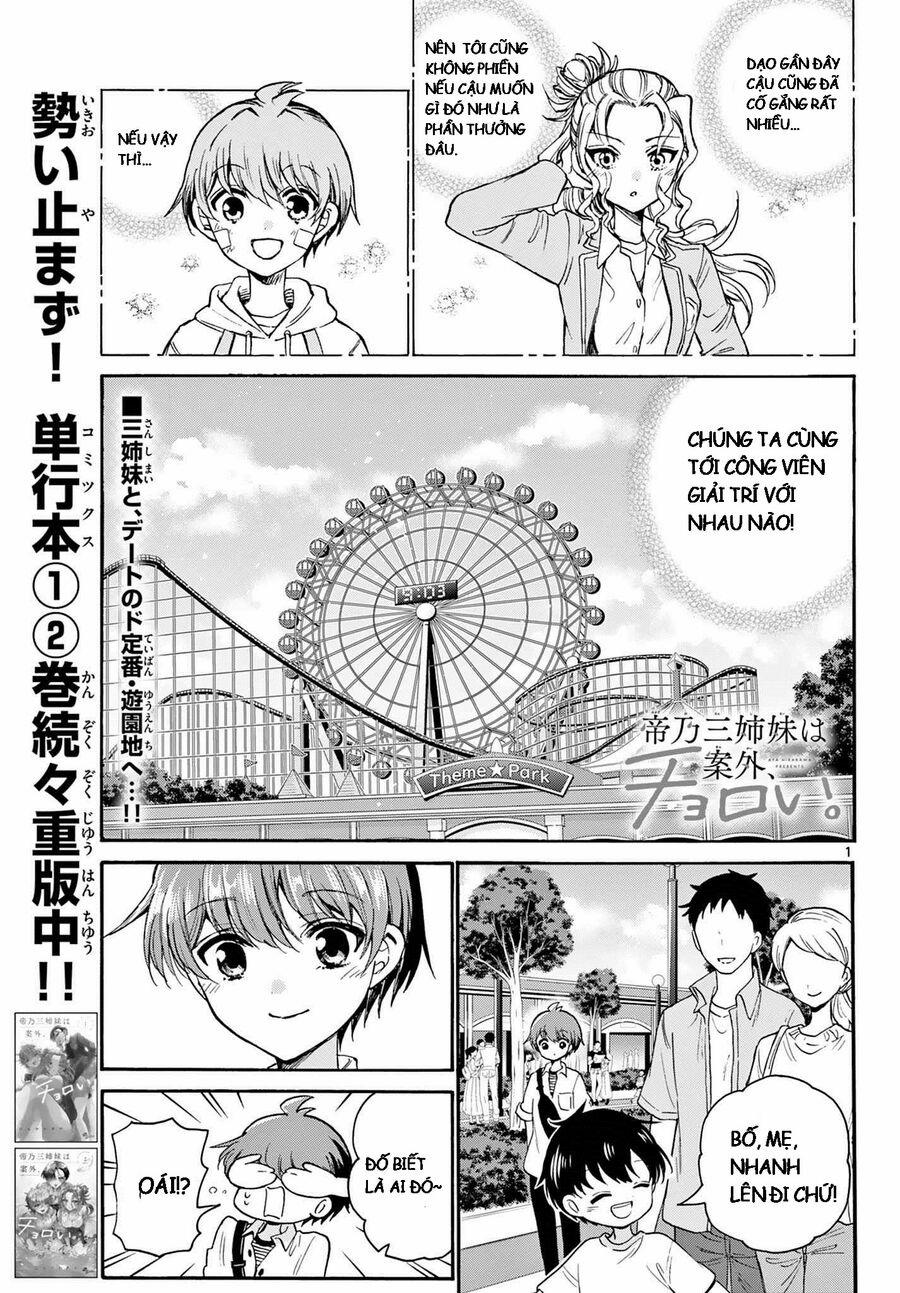 Ba Chị Em Nhà Mikadono Dễ Đối Phó Thật Đấy 34 trang 0