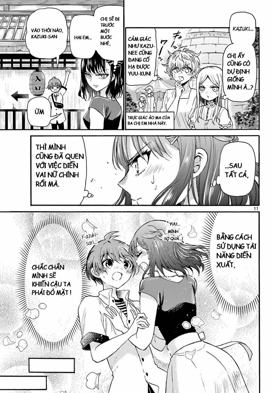 Ba Chị Em Nhà Mikadono Dễ Đối Phó Thật Đấy 34 trang 10