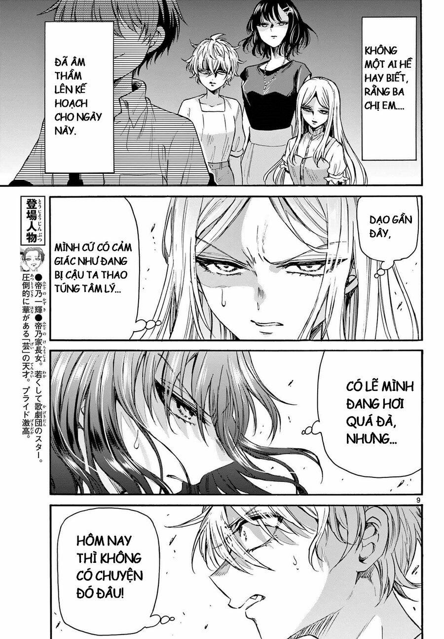 Ba Chị Em Nhà Mikadono Dễ Đối Phó Thật Đấy 34 trang 8