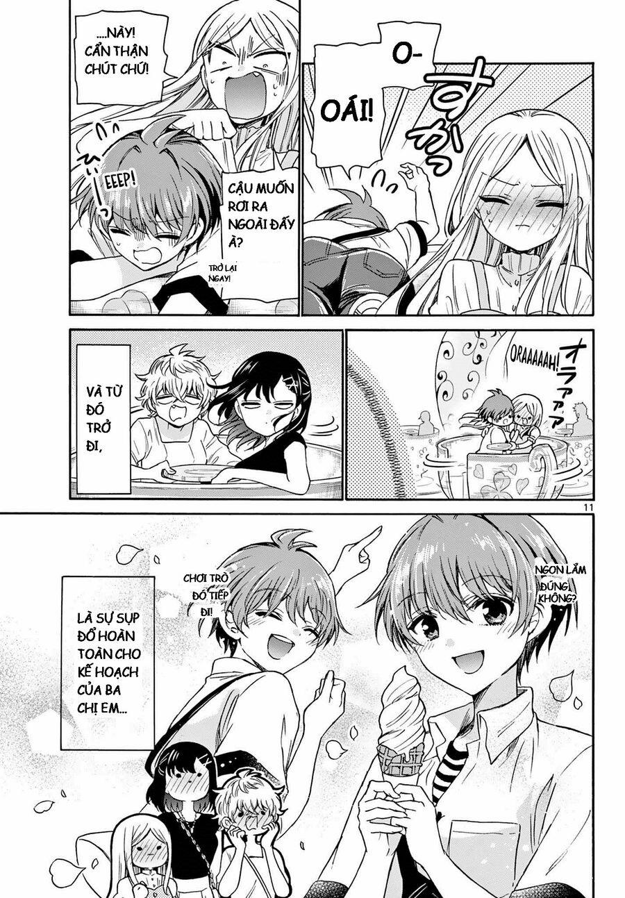 Ba Chị Em Nhà Mikadono Dễ Đối Phó Thật Đấy 35 trang 10