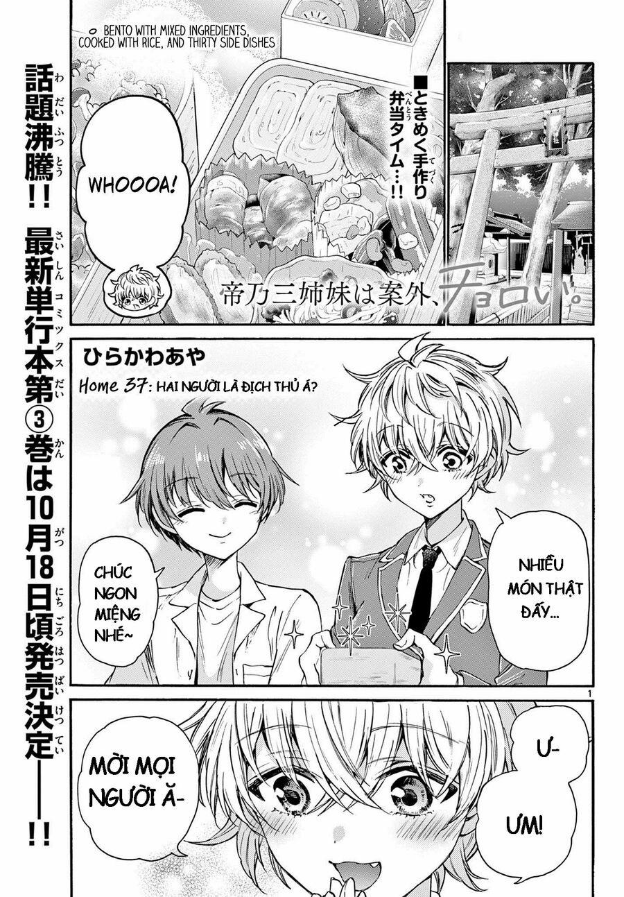 Ba Chị Em Nhà Mikadono Dễ Đối Phó Thật Đấy 37 trang 0