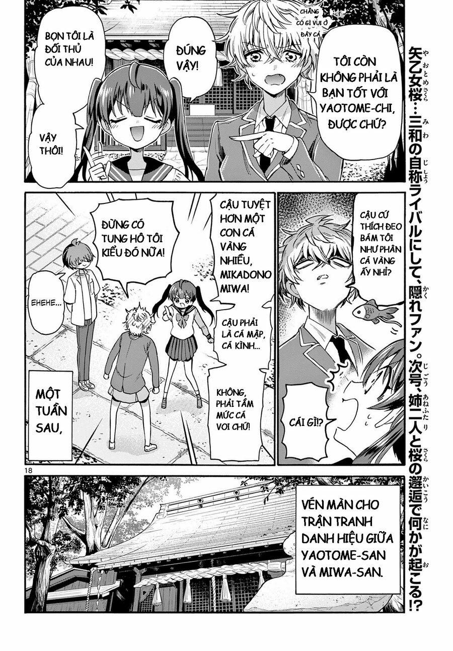 Ba Chị Em Nhà Mikadono Dễ Đối Phó Thật Đấy 37 trang 17