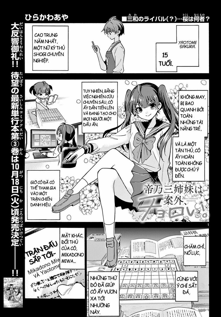 Ba Chị Em Nhà Mikadono Dễ Đối Phó Thật Đấy 38 trang 0