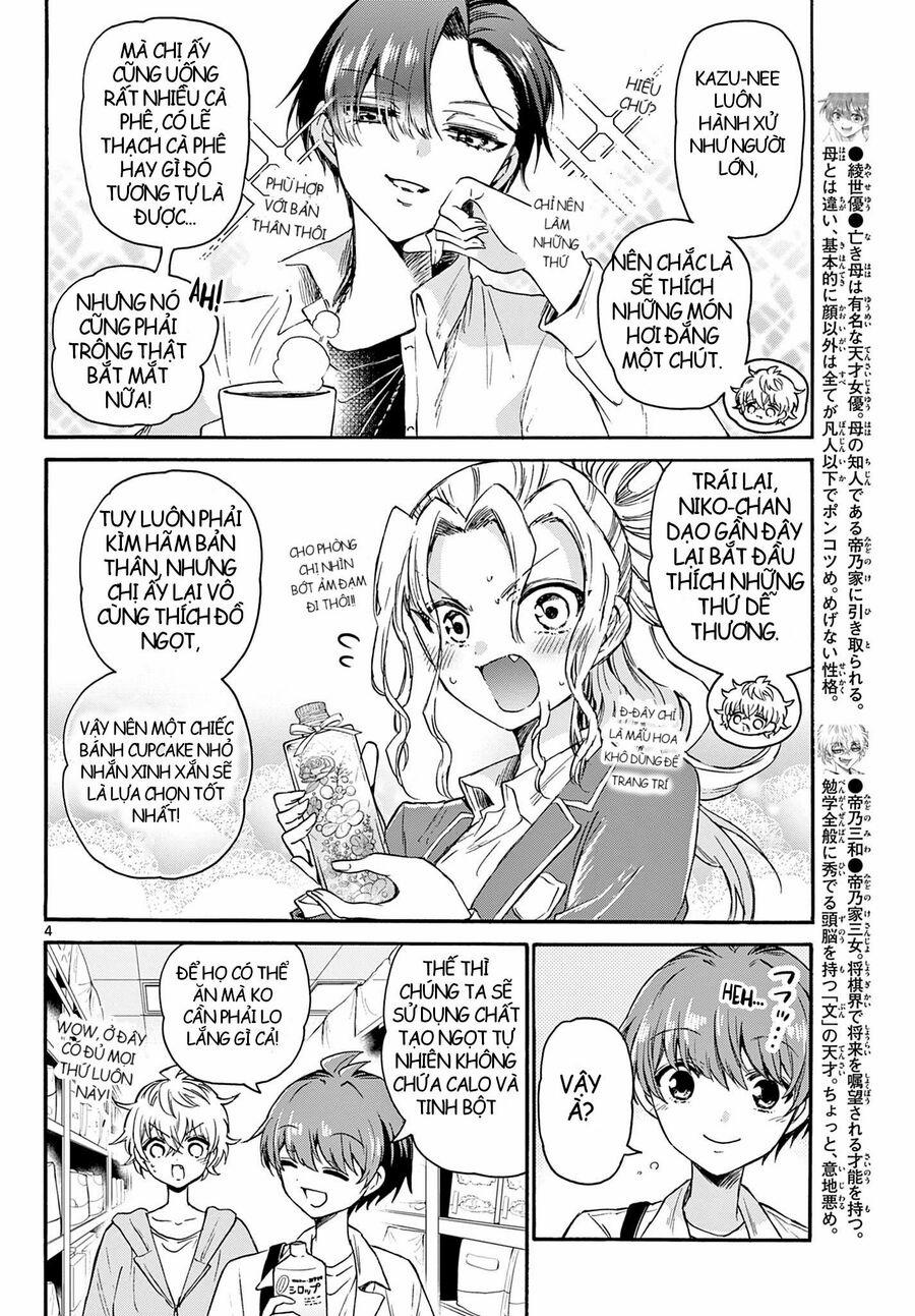 Ba Chị Em Nhà Mikadono Dễ Đối Phó Thật Đấy 42 trang 3