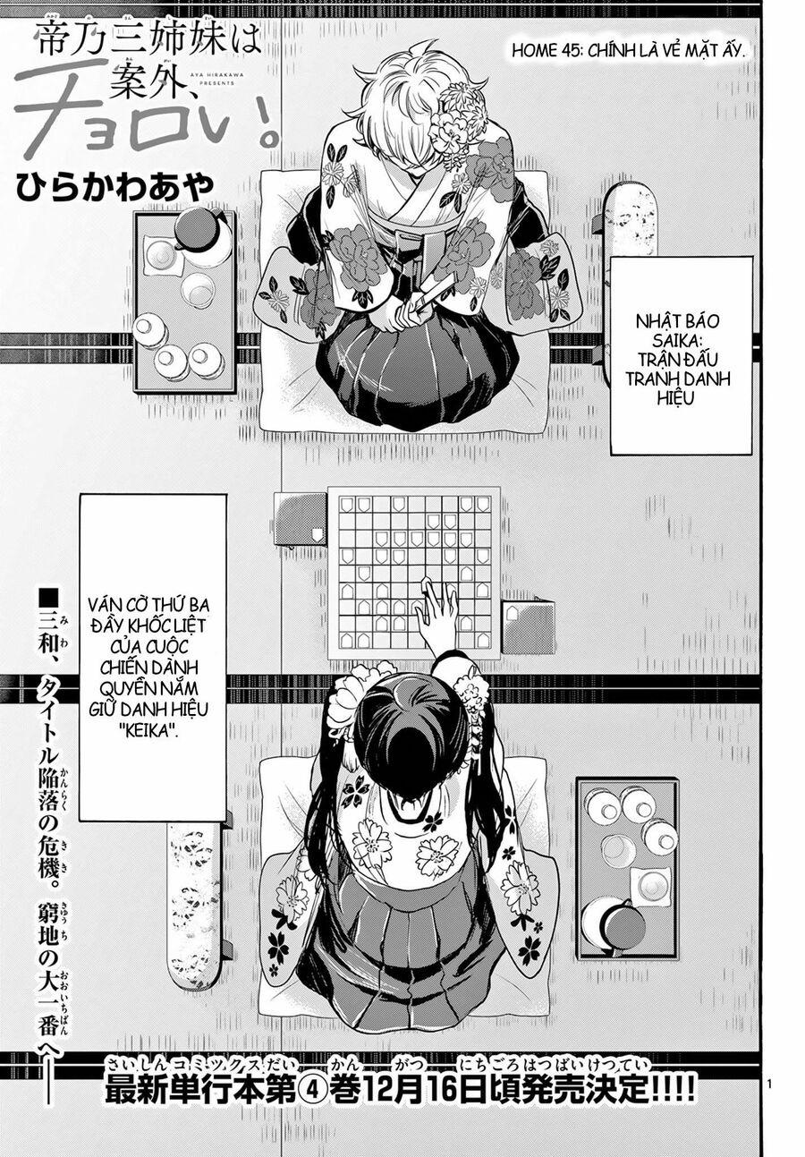 Ba Chị Em Nhà Mikadono Dễ Đối Phó Thật Đấy 45 trang 0