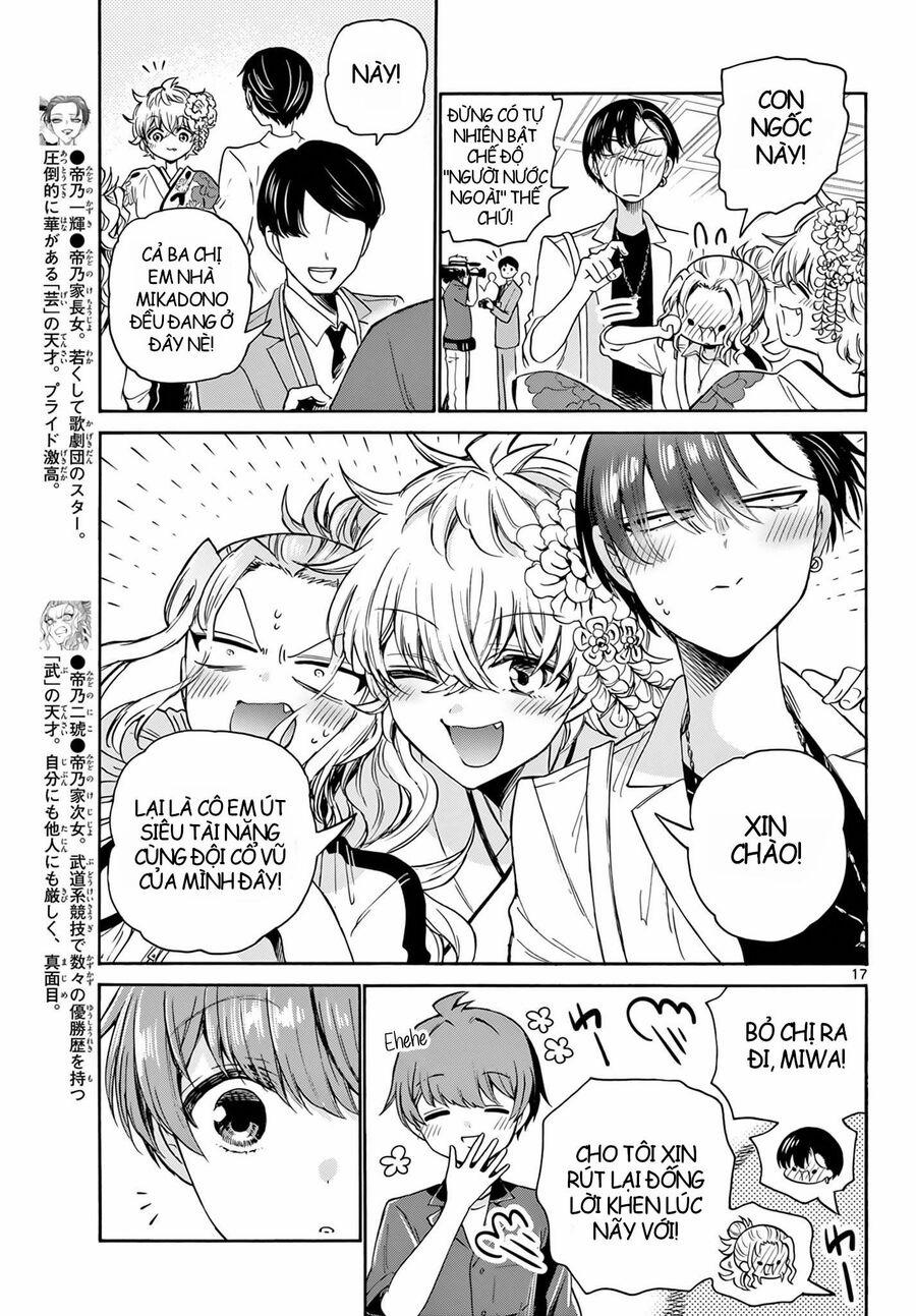 Ba Chị Em Nhà Mikadono Dễ Đối Phó Thật Đấy 45 trang 16