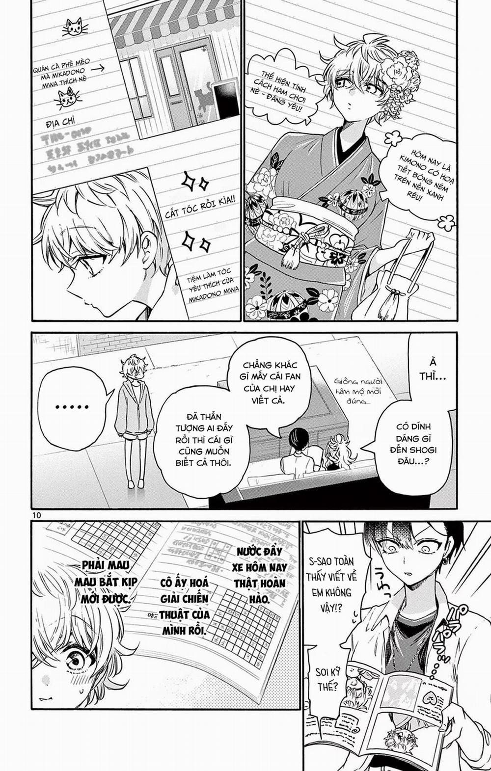 Ba Chị Em Nhà Mikadono Dễ Đối Phó Thật Đấy 49 trang 11