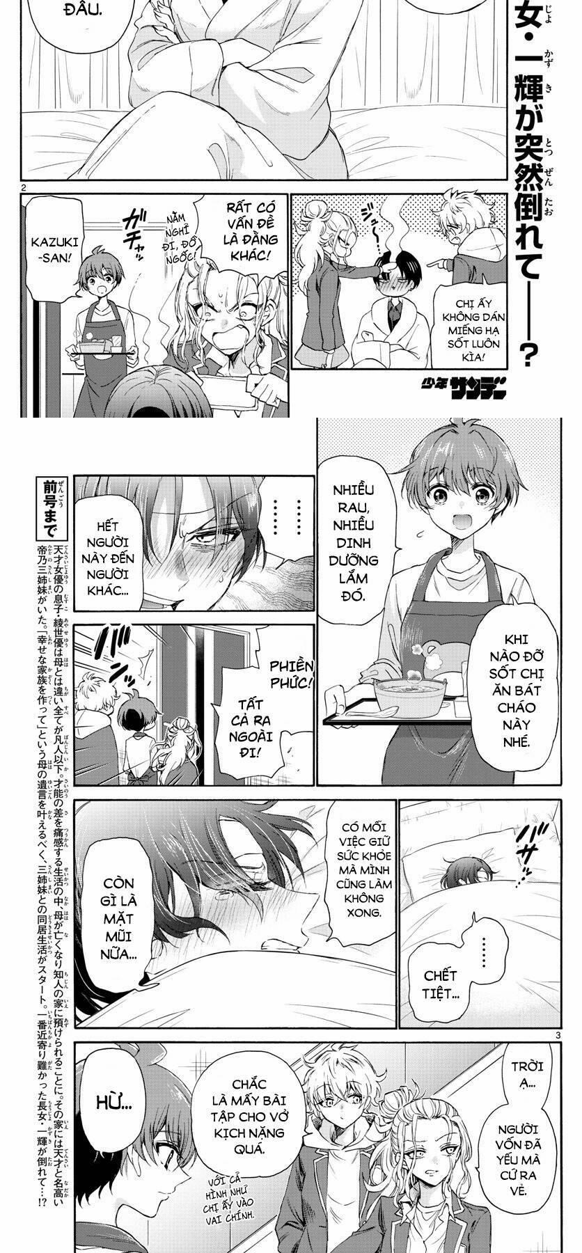 Ba Chị Em Nhà Mikadono Dễ Đối Phó Thật Đấy 5 trang 3