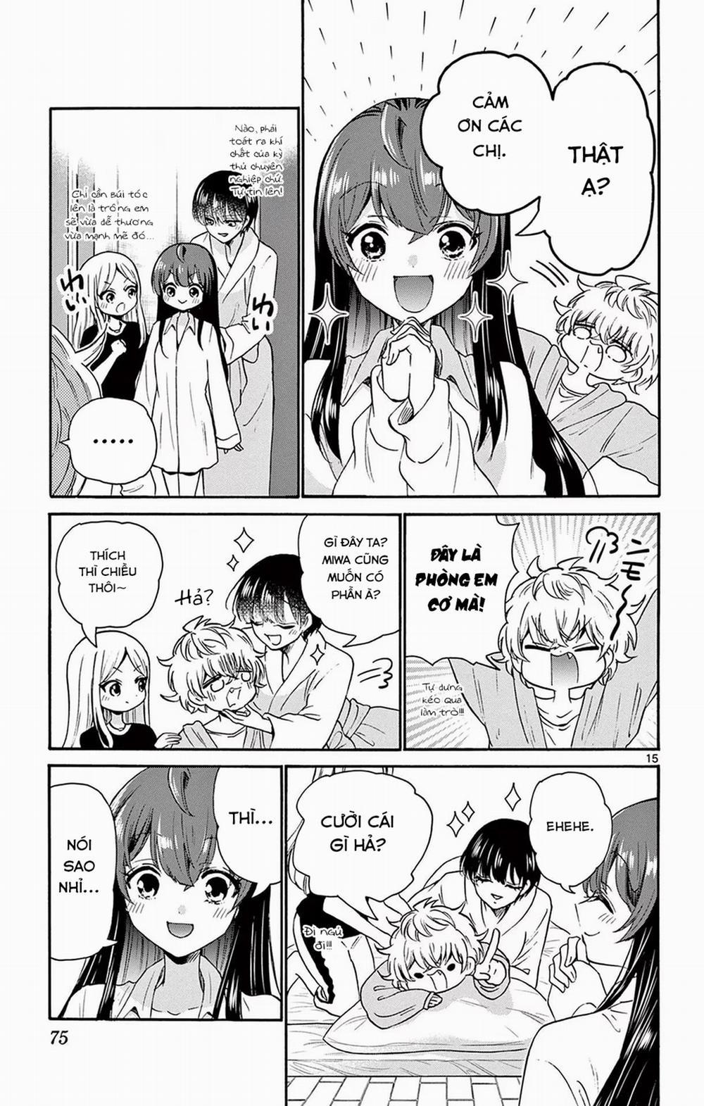 Ba Chị Em Nhà Mikadono Dễ Đối Phó Thật Đấy 50 trang 16