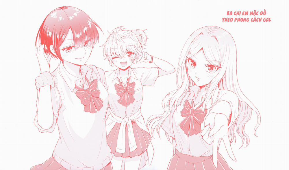 Ba Chị Em Nhà Mikadono Dễ Đối Phó Thật Đấy 56.5 trang 7