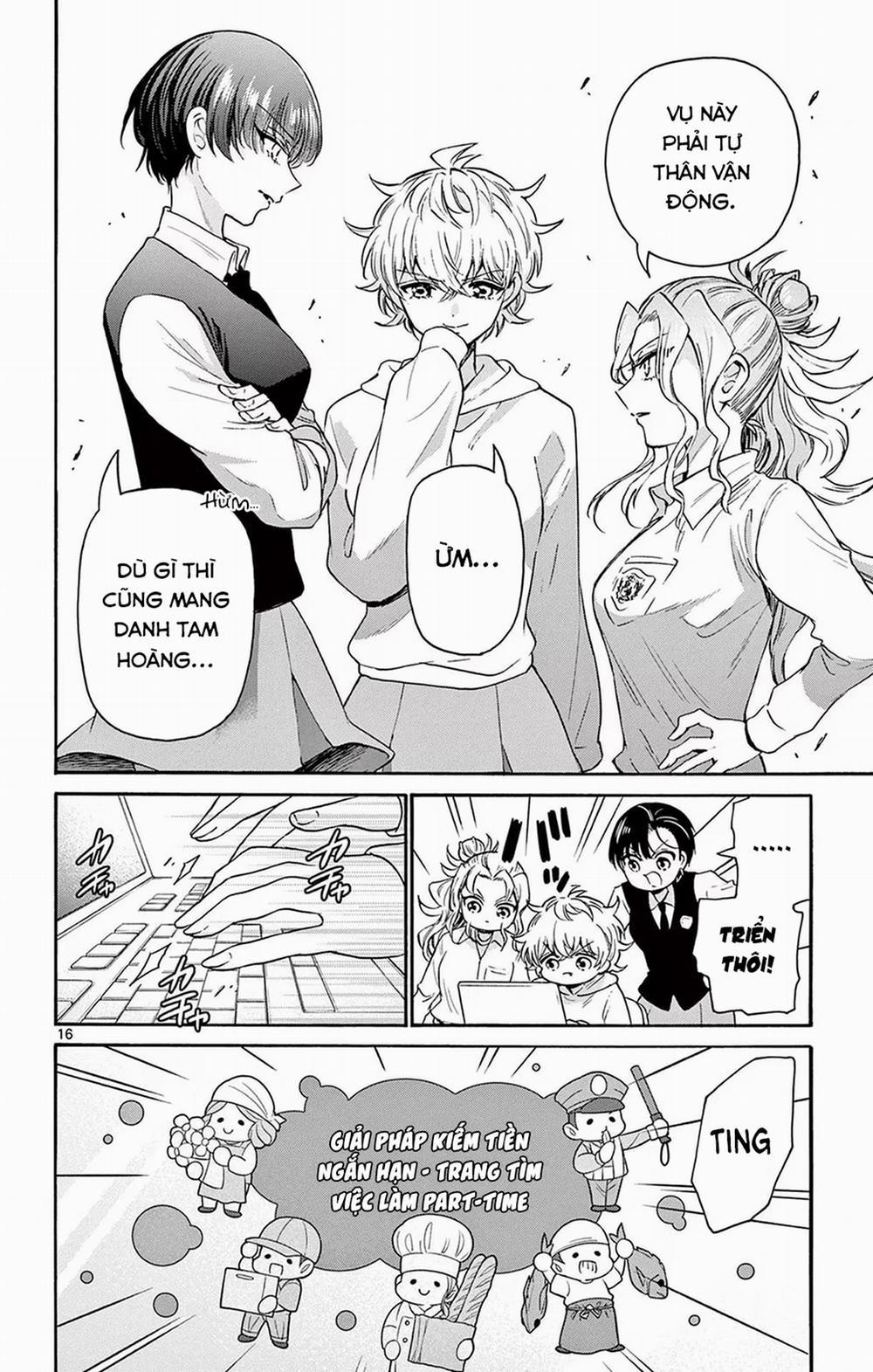 Ba Chị Em Nhà Mikadono Dễ Đối Phó Thật Đấy 57 trang 17