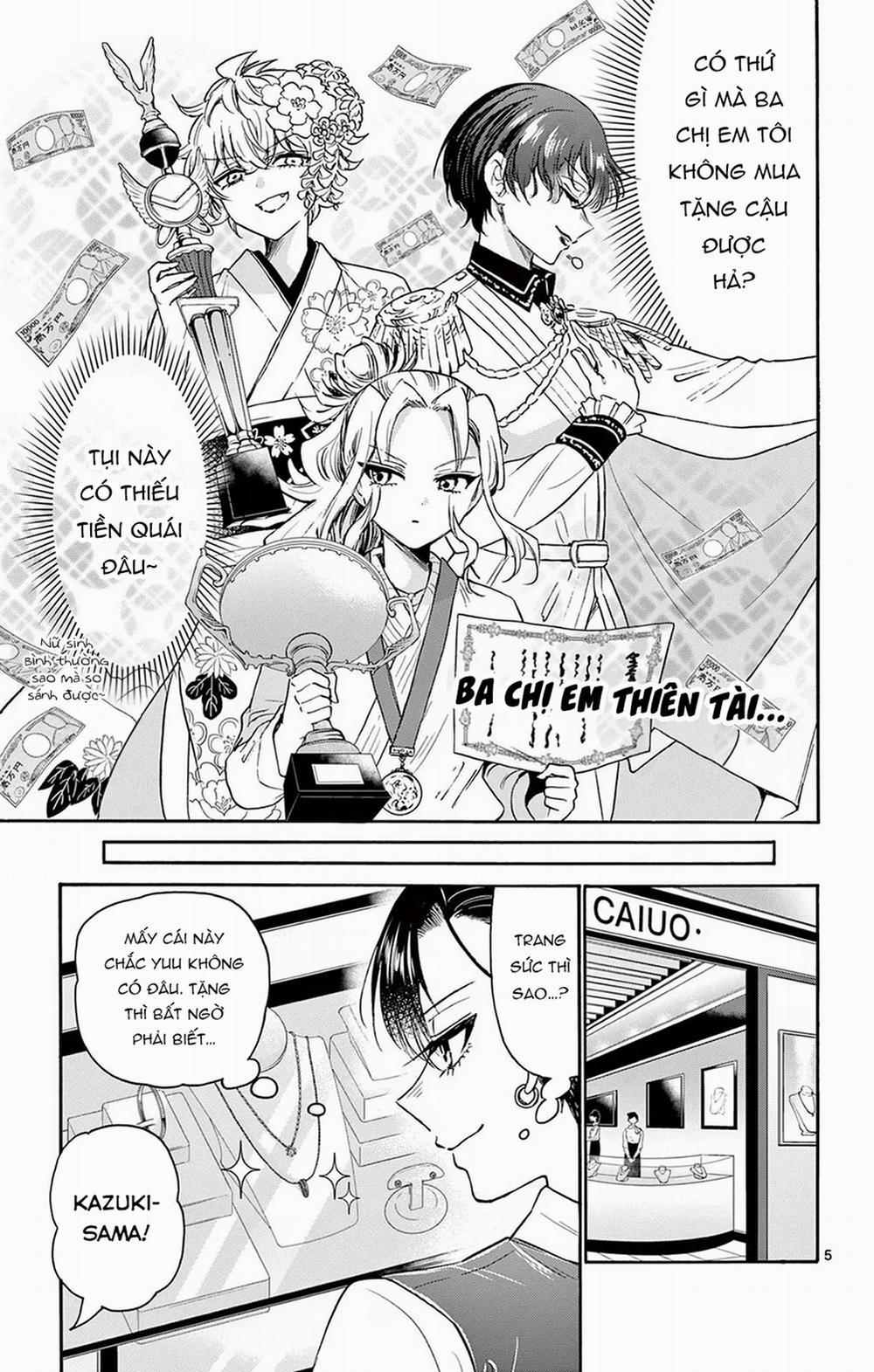 Ba Chị Em Nhà Mikadono Dễ Đối Phó Thật Đấy 57 trang 6