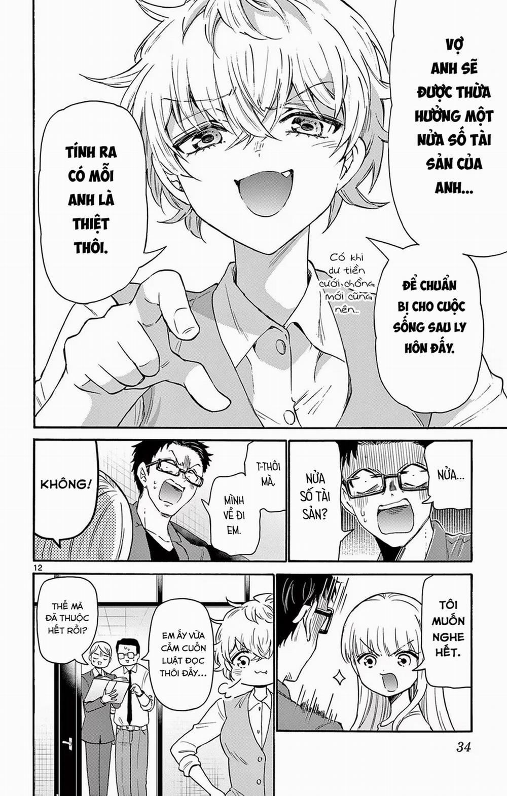 Ba Chị Em Nhà Mikadono Dễ Đối Phó Thật Đấy 58 trang 13