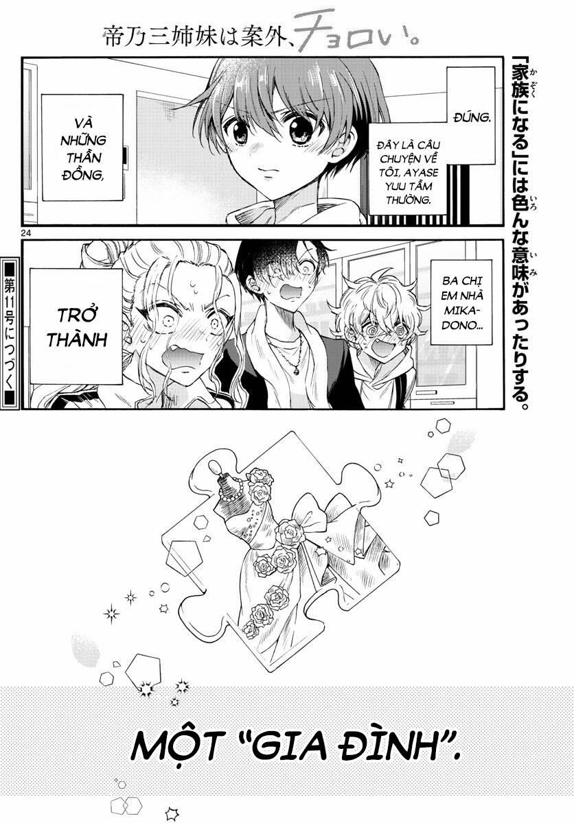 Ba Chị Em Nhà Mikadono Dễ Đối Phó Thật Đấy 6 trang 17