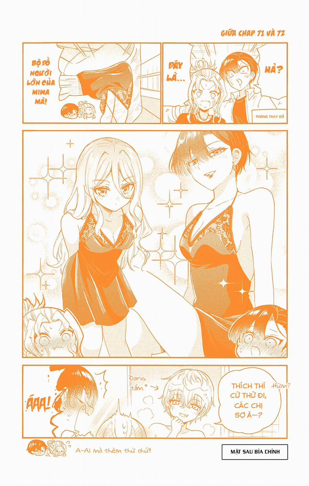 Ba Chị Em Nhà Mikadono Dễ Đối Phó Thật Đấy 76.5 trang 6