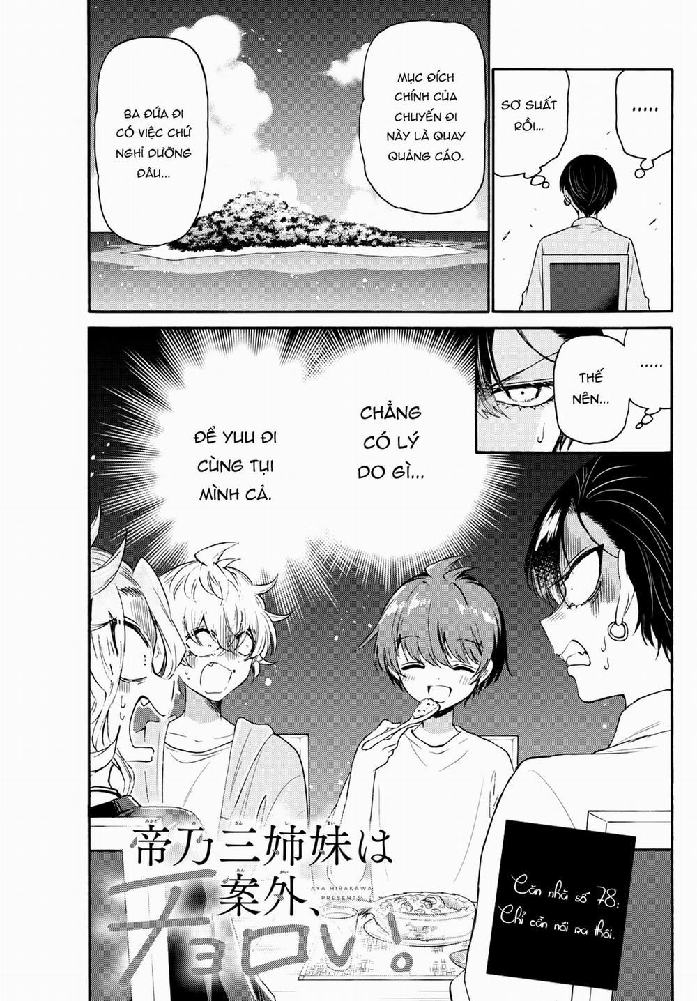 Ba Chị Em Nhà Mikadono Dễ Đối Phó Thật Đấy 78 trang 2