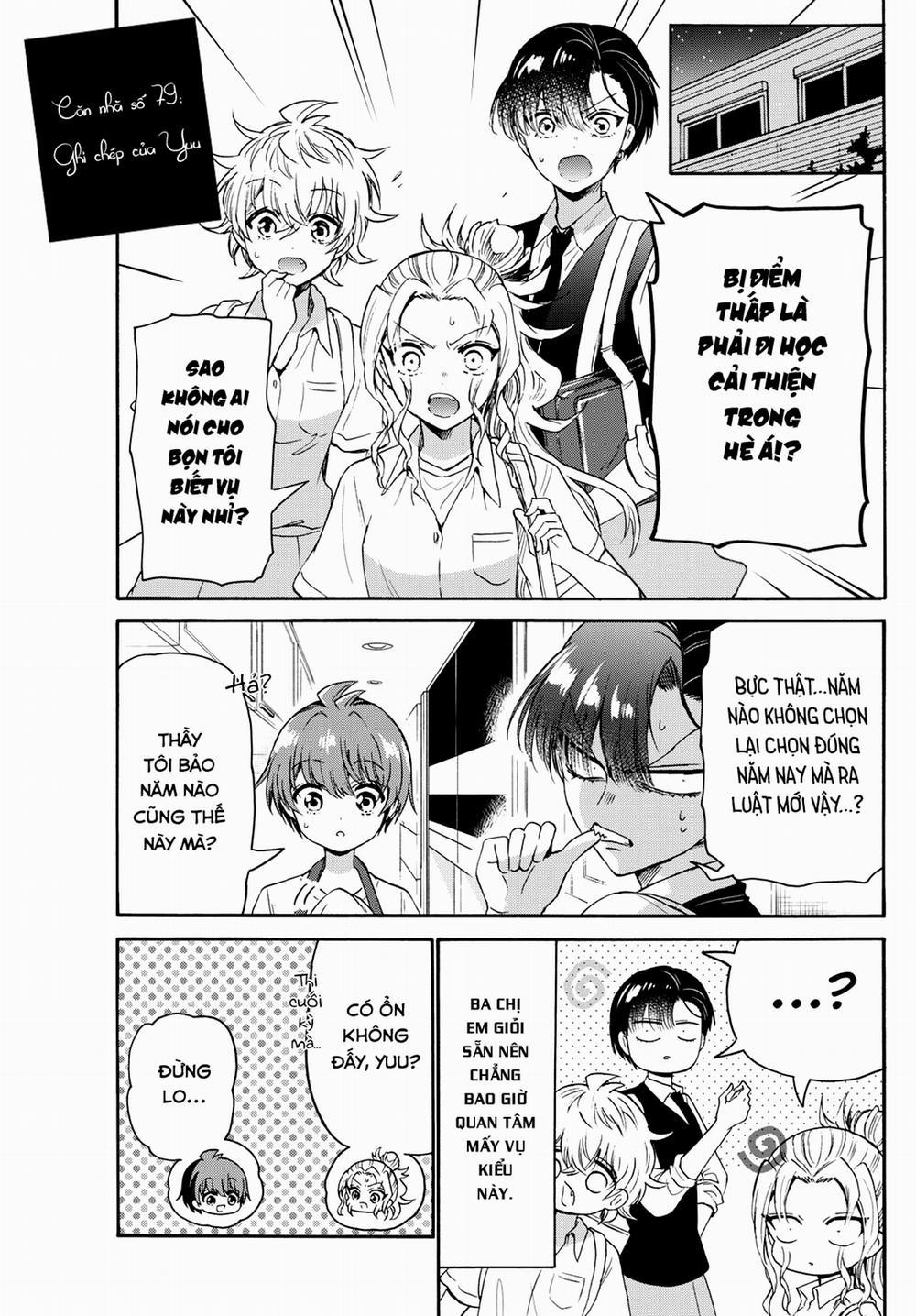 Ba Chị Em Nhà Mikadono Dễ Đối Phó Thật Đấy 79 trang 2