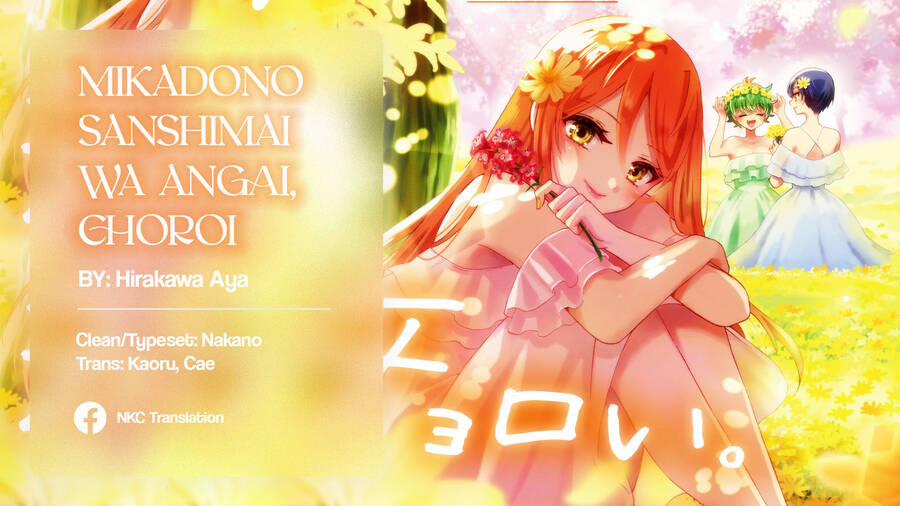 Ba Chị Em Nhà Mikadono Dễ Đối Phó Thật Đấy 8 trang 0