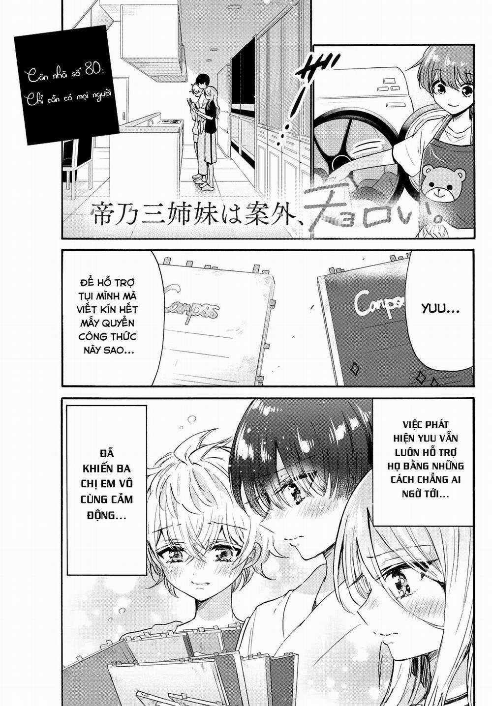 Ba Chị Em Nhà Mikadono Dễ Đối Phó Thật Đấy 80 trang 2