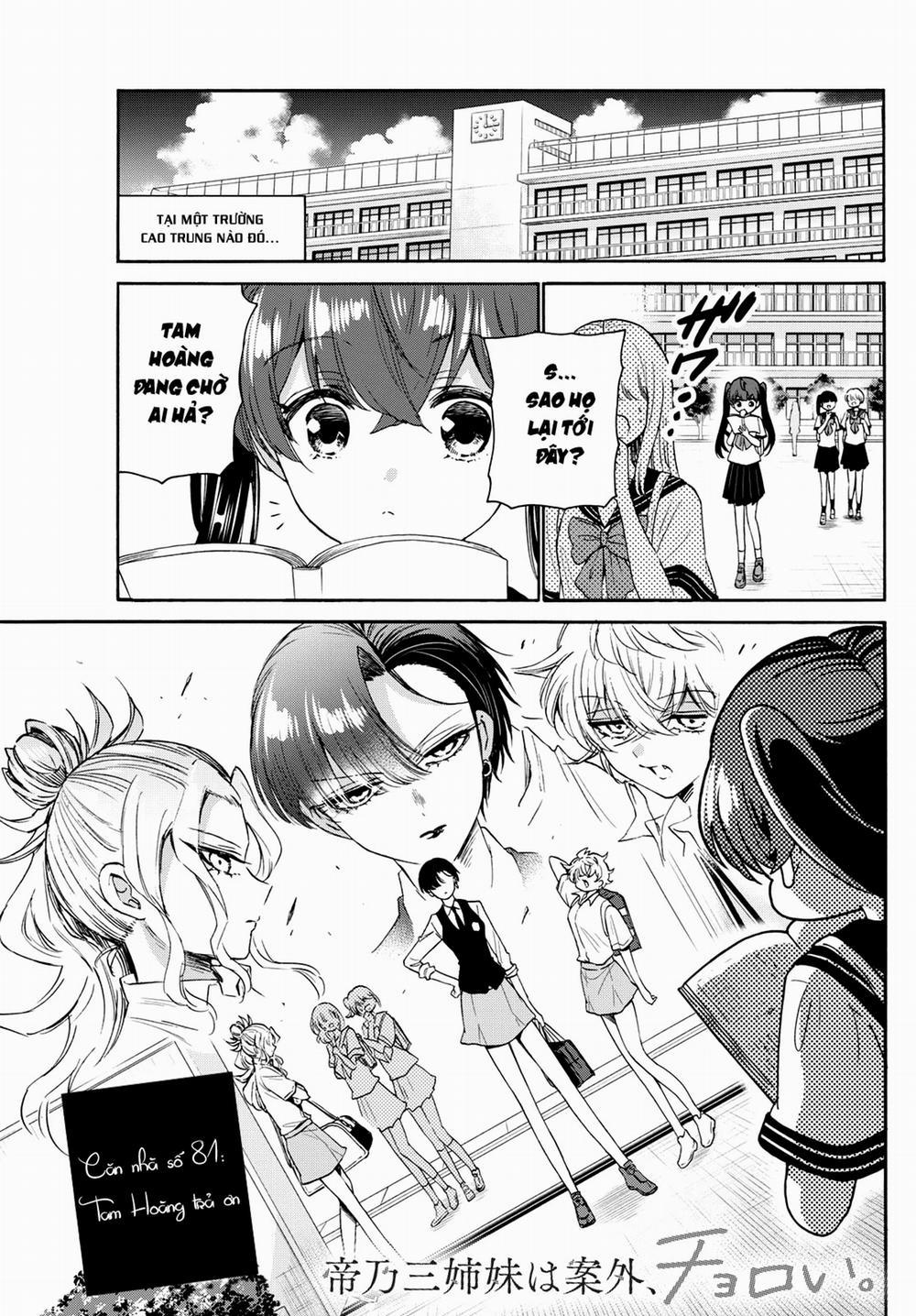 Ba Chị Em Nhà Mikadono Dễ Đối Phó Thật Đấy 81 trang 2