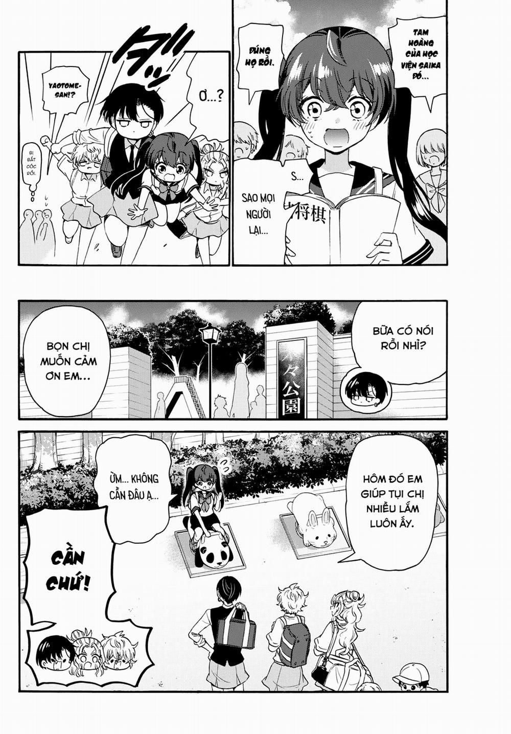 Ba Chị Em Nhà Mikadono Dễ Đối Phó Thật Đấy 81 trang 3