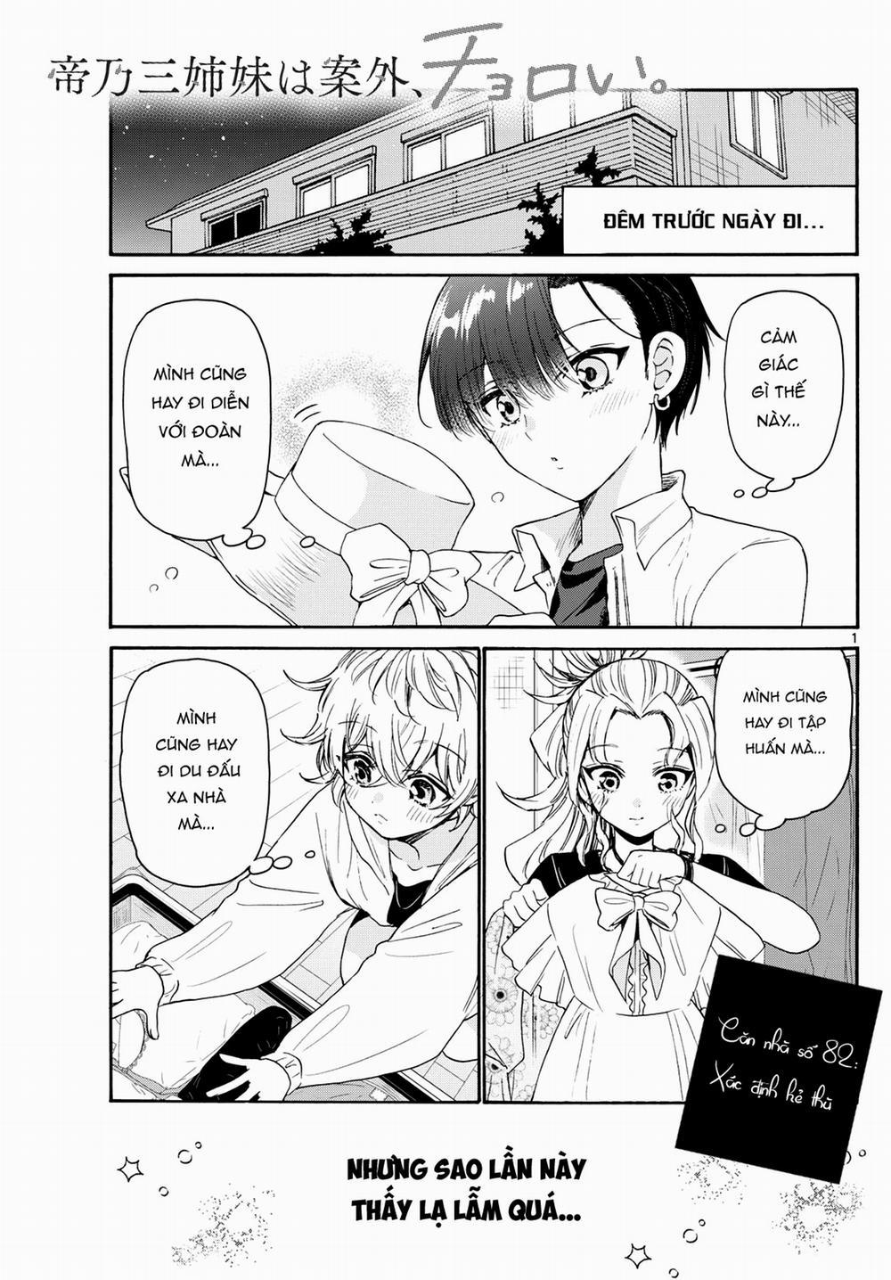 Ba Chị Em Nhà Mikadono Dễ Đối Phó Thật Đấy 82 trang 2