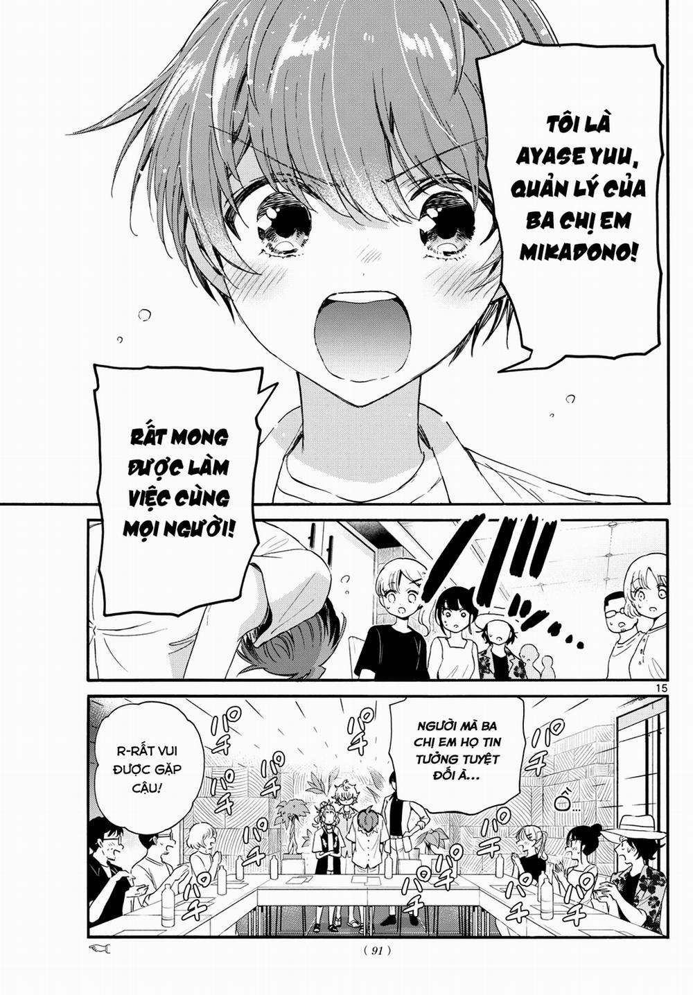 Ba Chị Em Nhà Mikadono Dễ Đối Phó Thật Đấy 83 trang 16