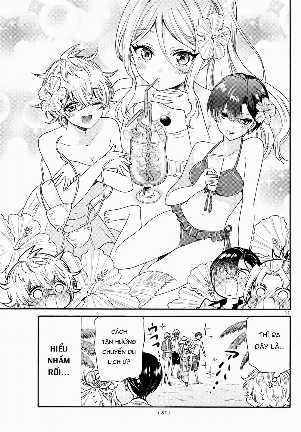 Ba Chị Em Nhà Mikadono Dễ Đối Phó Thật Đấy 84 trang 12