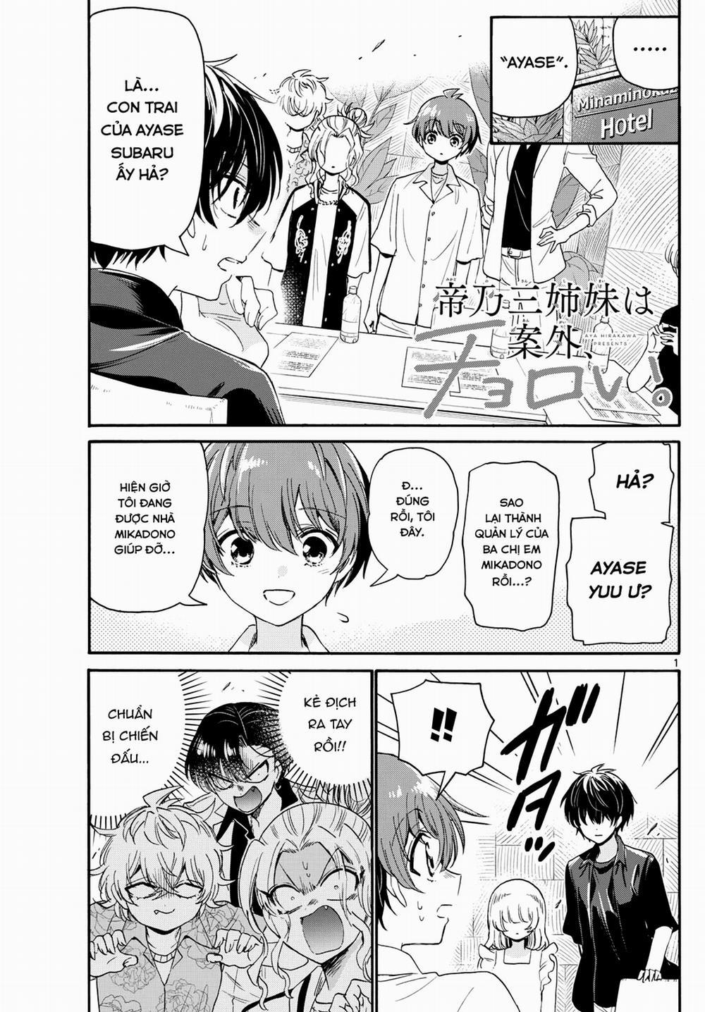 Ba Chị Em Nhà Mikadono Dễ Đối Phó Thật Đấy 84 trang 2