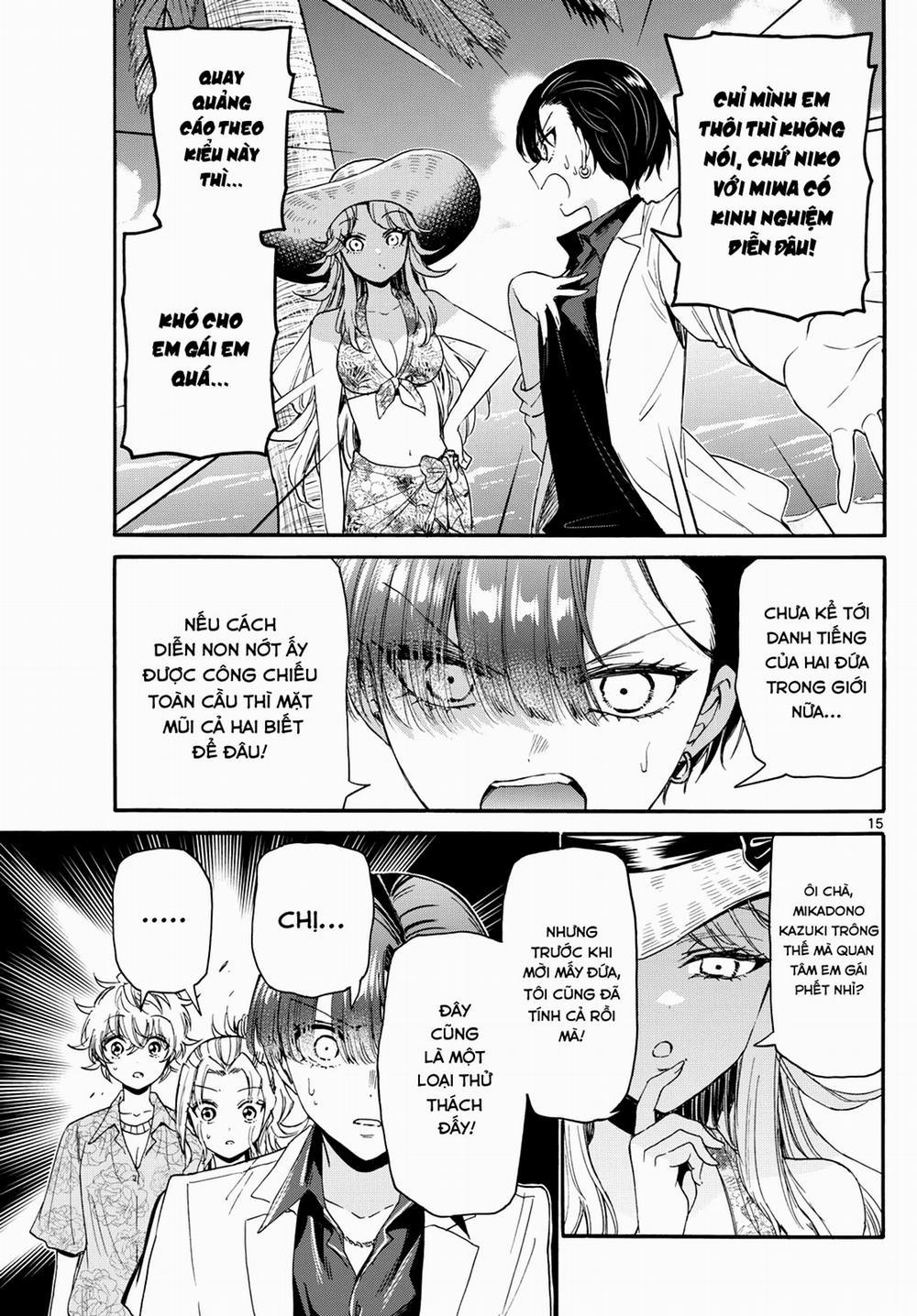 Ba Chị Em Nhà Mikadono Dễ Đối Phó Thật Đấy 85 trang 16