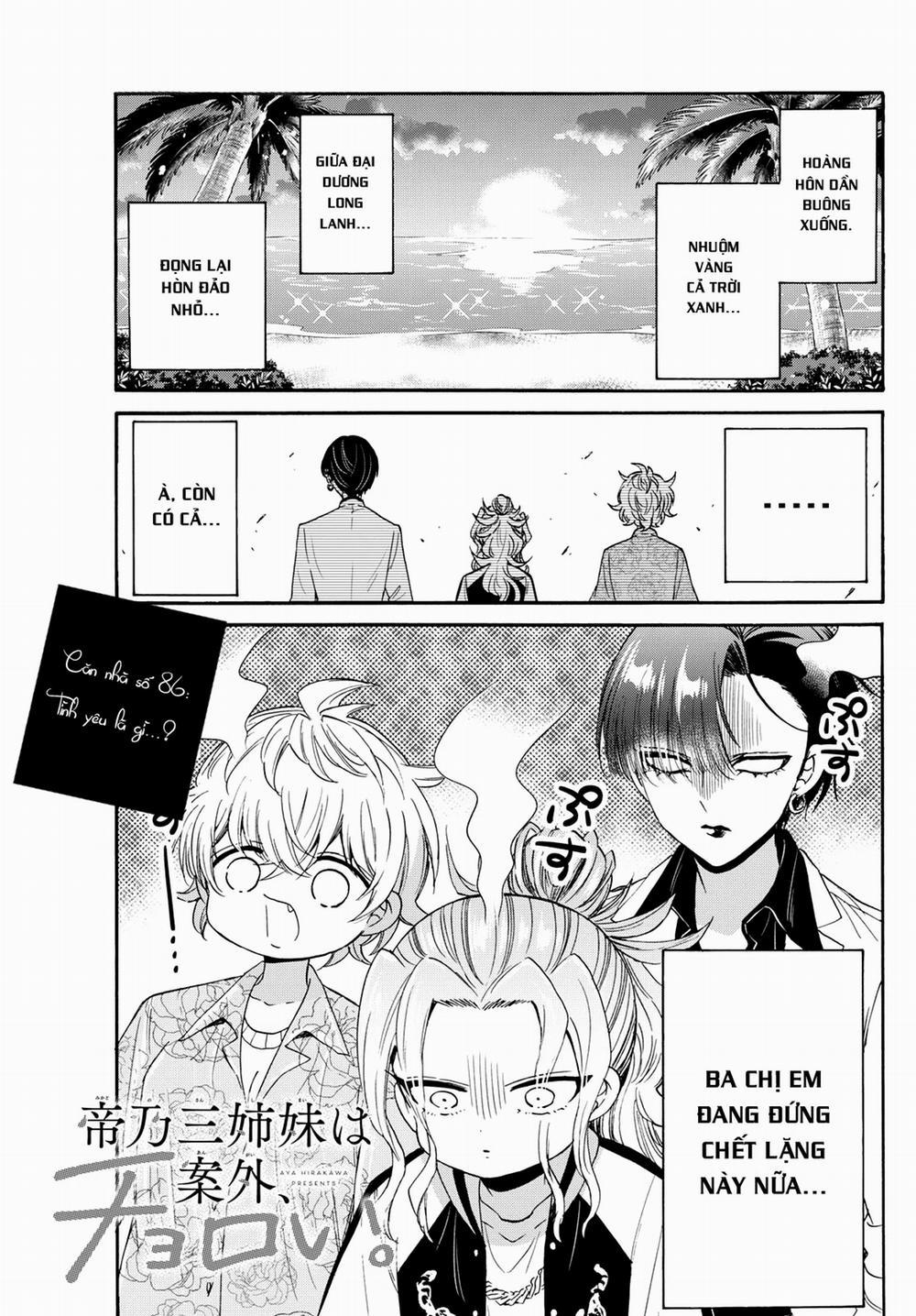 Ba Chị Em Nhà Mikadono Dễ Đối Phó Thật Đấy 86 trang 2