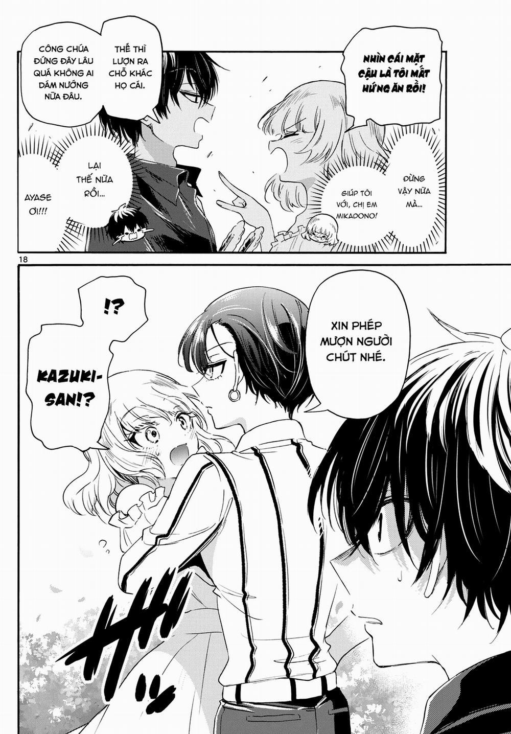 Ba Chị Em Nhà Mikadono Dễ Đối Phó Thật Đấy 88 trang 19