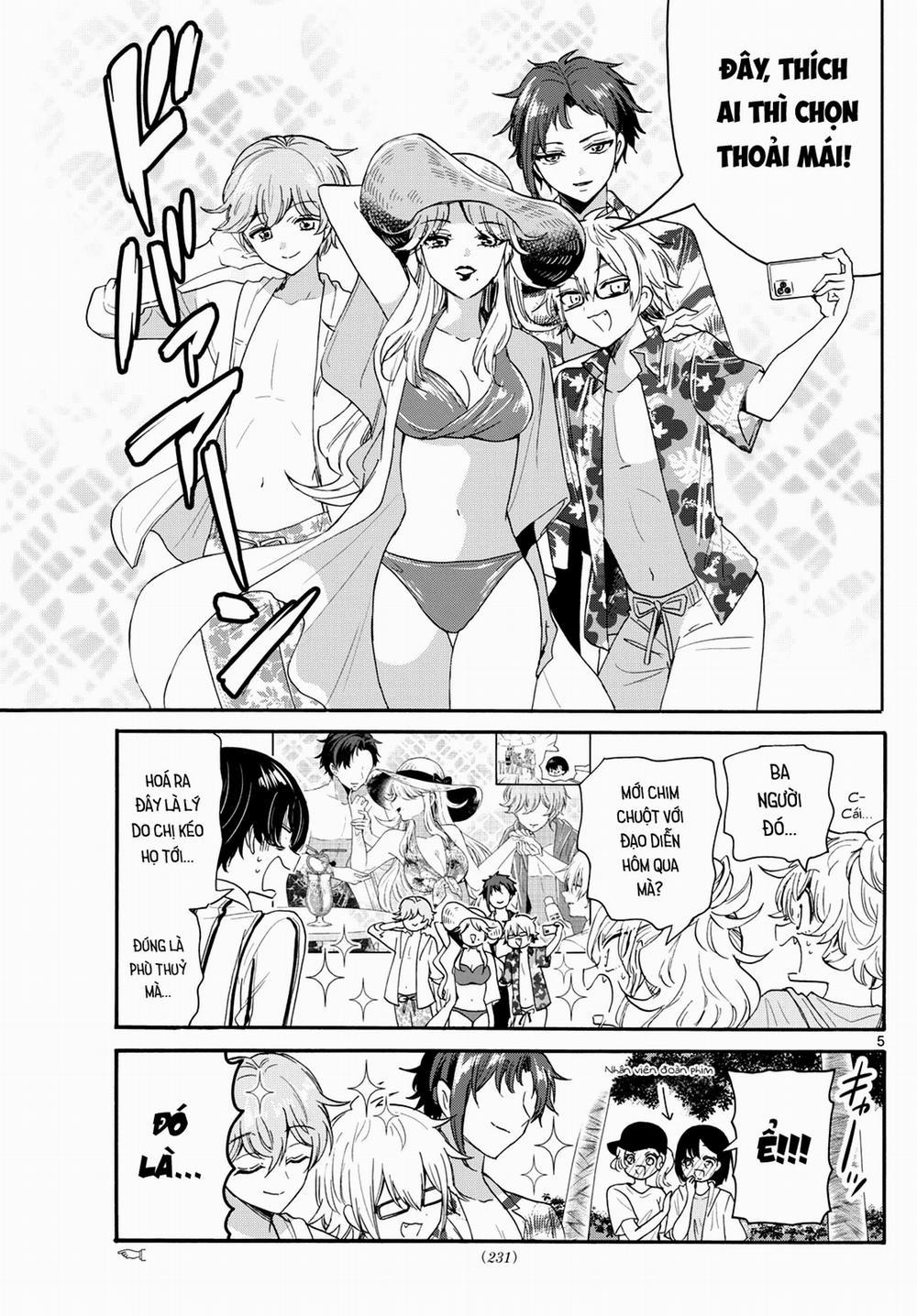 Ba Chị Em Nhà Mikadono Dễ Đối Phó Thật Đấy 88 trang 6