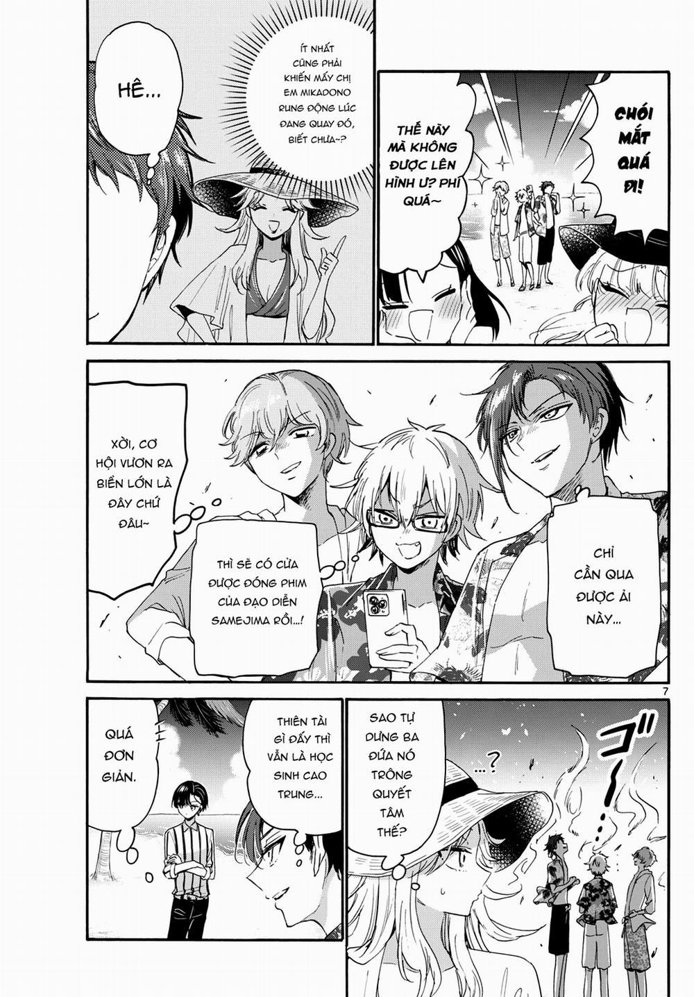 Ba Chị Em Nhà Mikadono Dễ Đối Phó Thật Đấy 88 trang 8